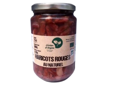 Haricots rouges au naturel Bio 660 grs
