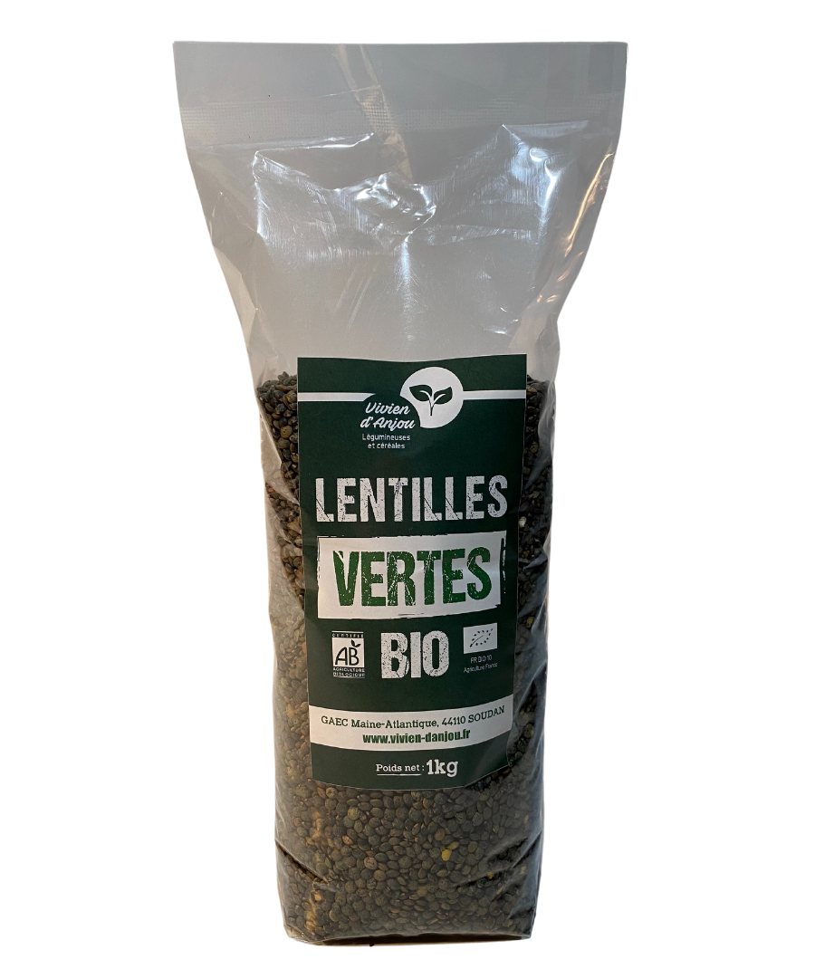 Lentilles vertes direct producteur - Maison Fraysse 